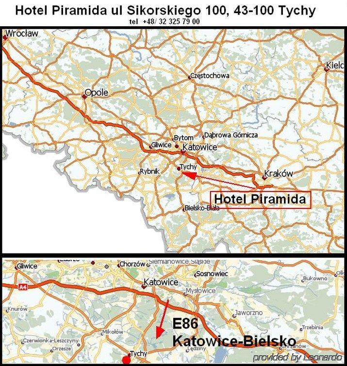 Piramida Park Hotel & Wellness Tychy Eksteriør billede